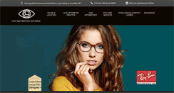 Desktop Screenshot of lionsgateoptical.com